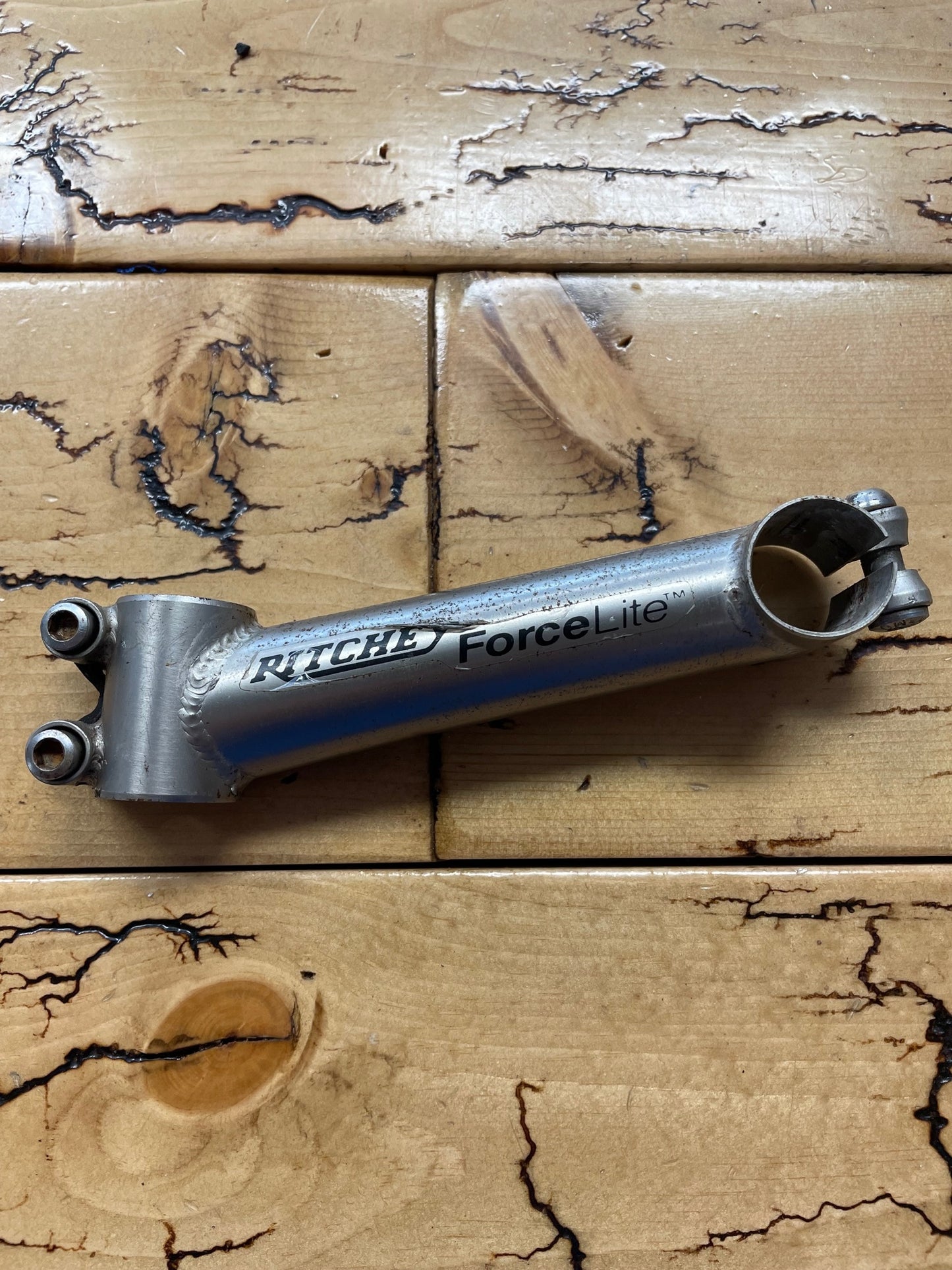 NOS Ritchey Force Quill 1 1/8-25.4 MTB Stem 130 25.4 Silver Vintage NOS Ritchey Force Quill 1 1/8-25.4 MTB Stem 130 25.4 Silver Vintage