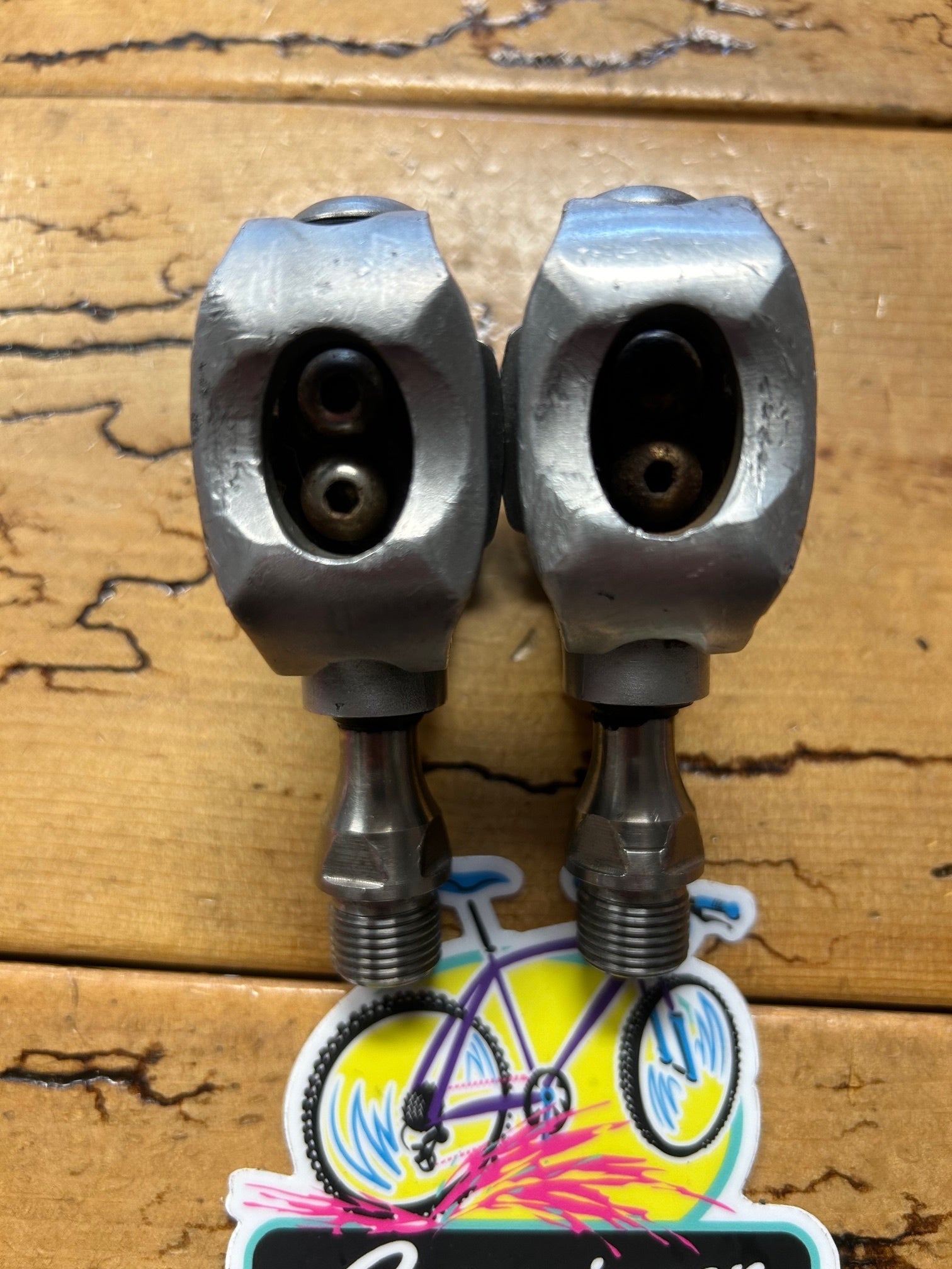 Corratec Easy Click Titanium Spindle Pedals – Gringineer Cycles