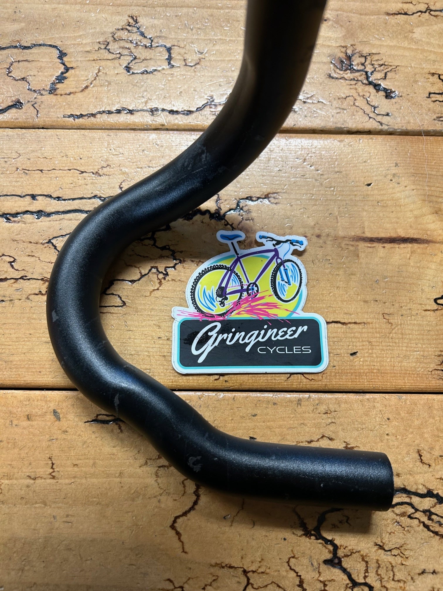 Salsa 42cm Moto Ace Short and Shallow Drop Bar Handlebar