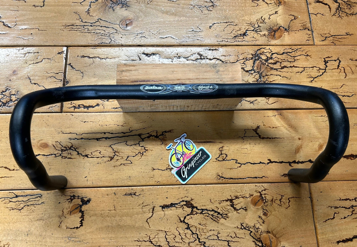 Salsa 42cm Moto Ace Short and Shallow Drop Bar Handlebar 