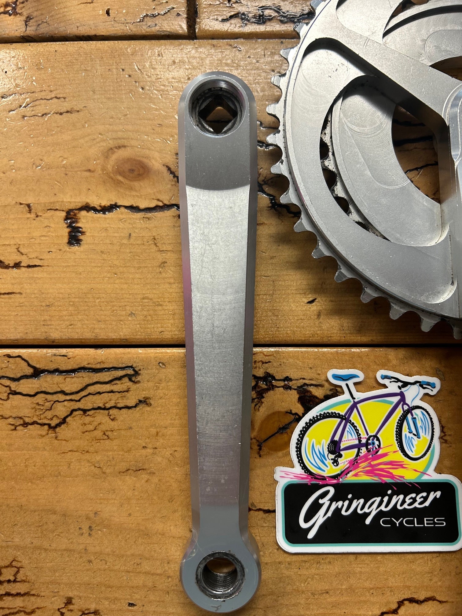 1995 Coda M501 175mm 42/32/22 Crankset – Gringineer Cycles