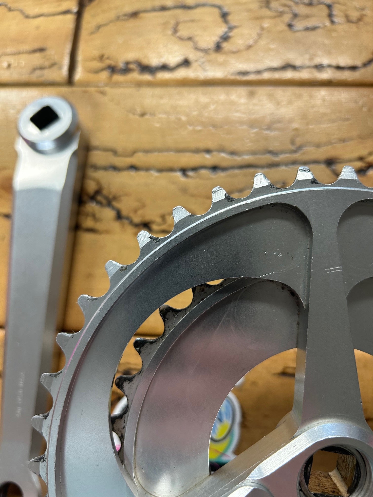 1995 Coda M501 175mm 42/32/22 Crankset – Gringineer Cycles