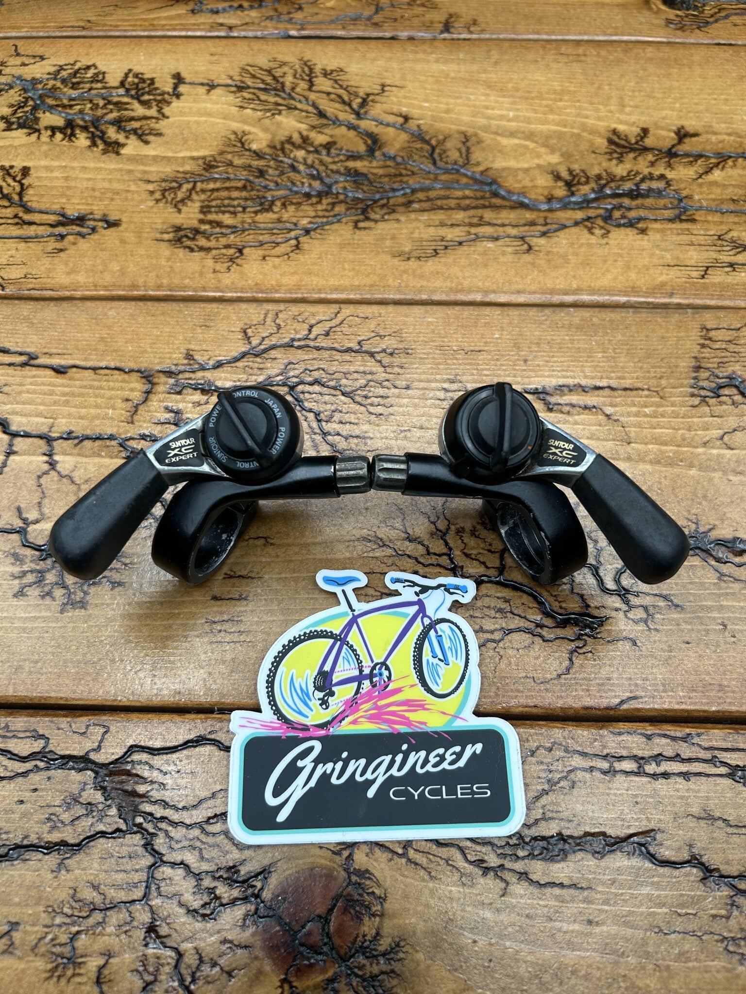 Suntour XC Expert 7/8 Speed Thumb Shifter Set – Gringineer Cycles