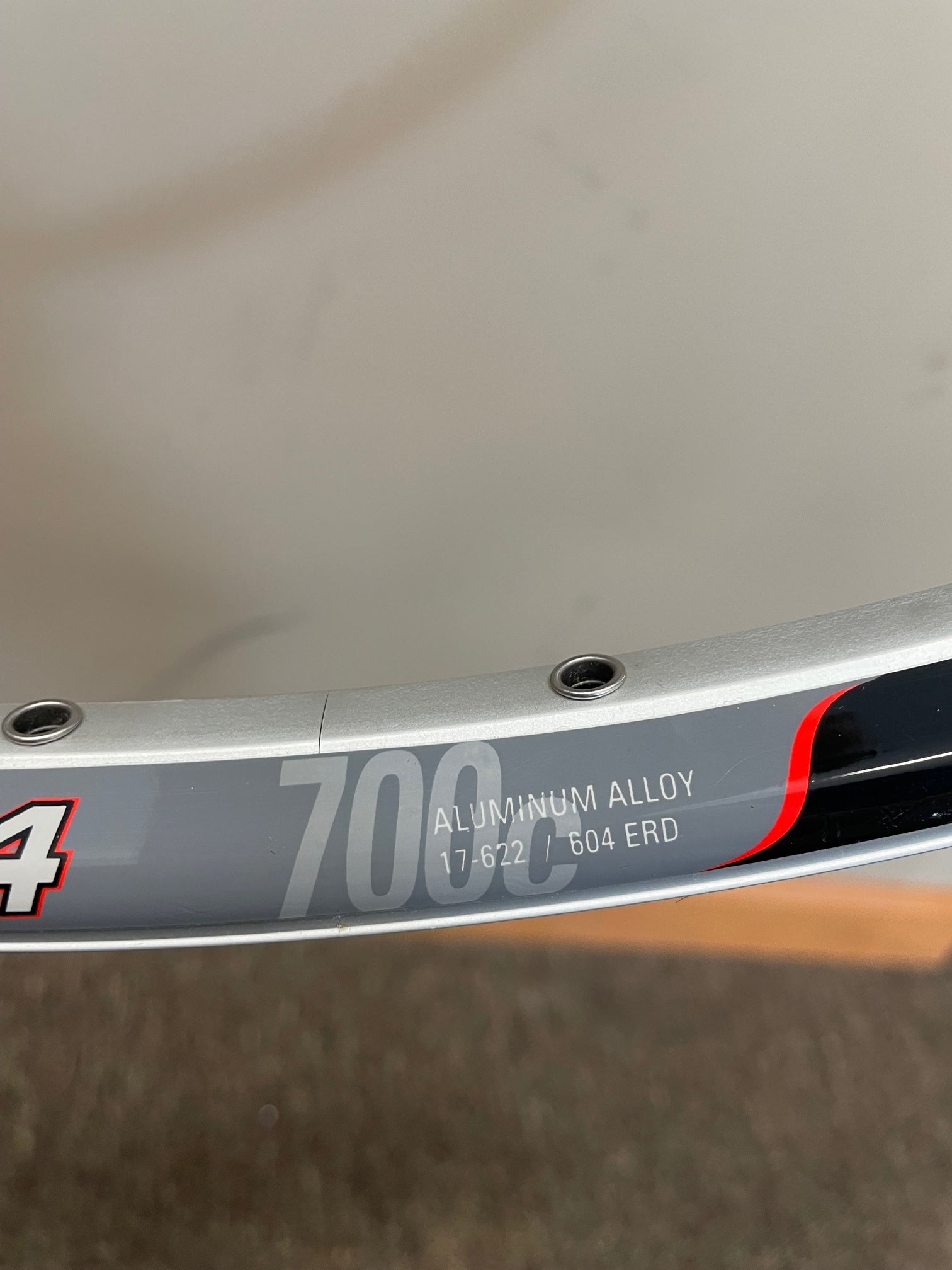 WTB SX24 36 Hole 700c Disc Rim NOS – Gringineer Cycles