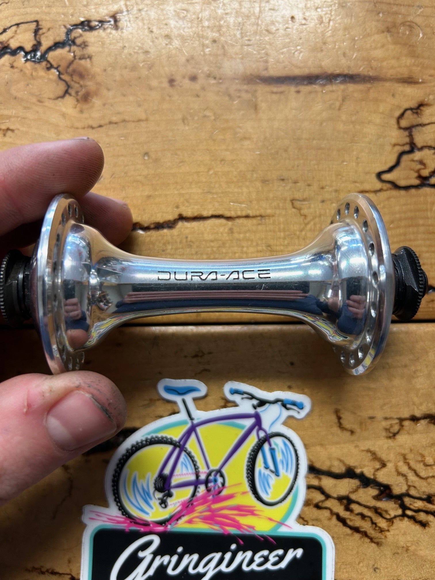 Shimano Dura Ace 7400 36 Hole Front Hub – Gringineer Cycles
