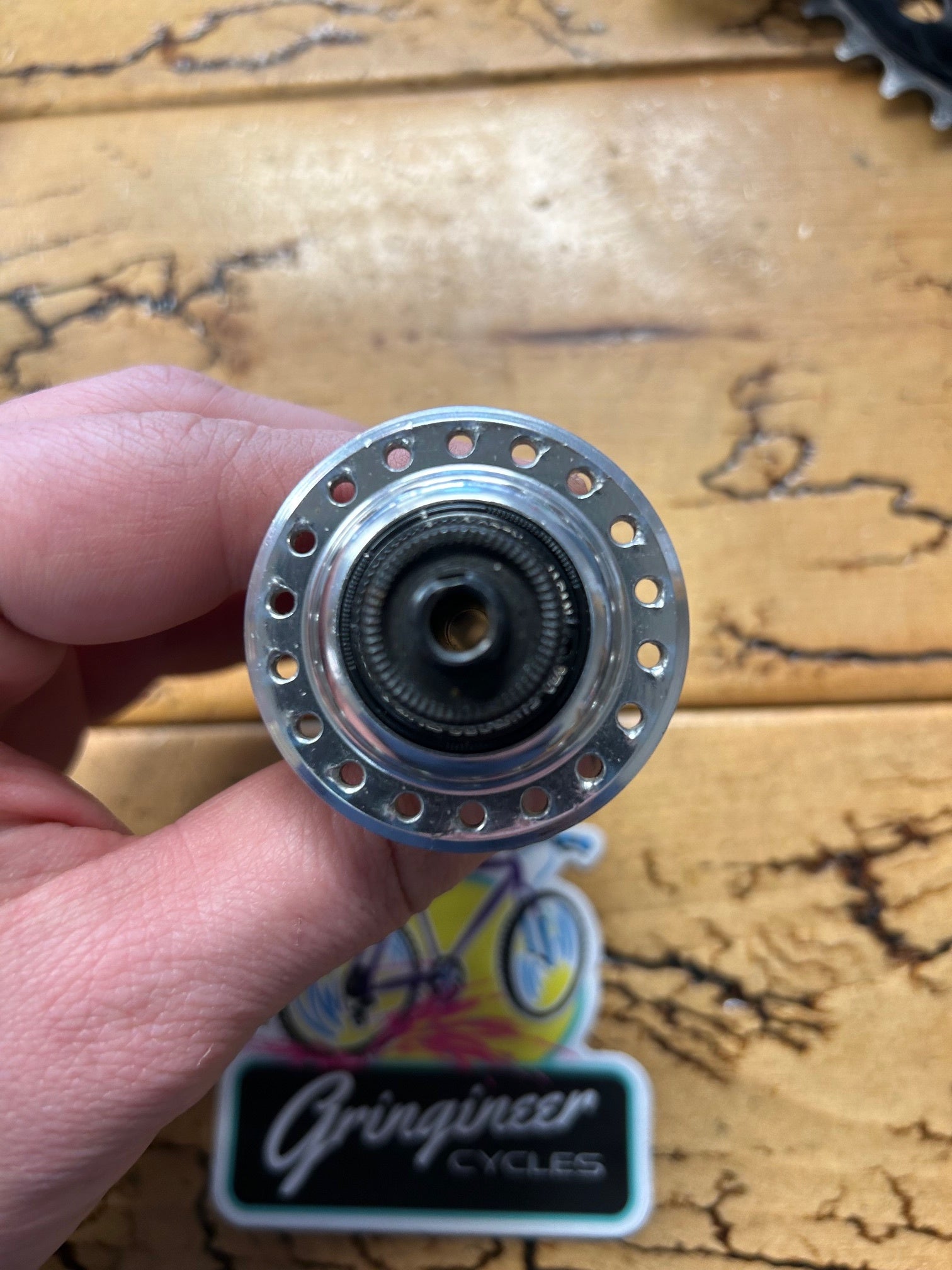 Shimano Dura Ace 7400 36 Hole Front Hub – Gringineer Cycles