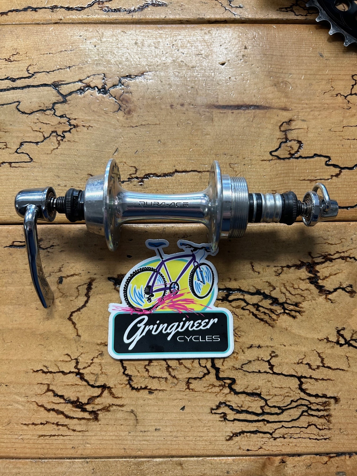 Shimano Dura Ace FH-7400 32 Hole Rear Hub With Skewer – Gringineer