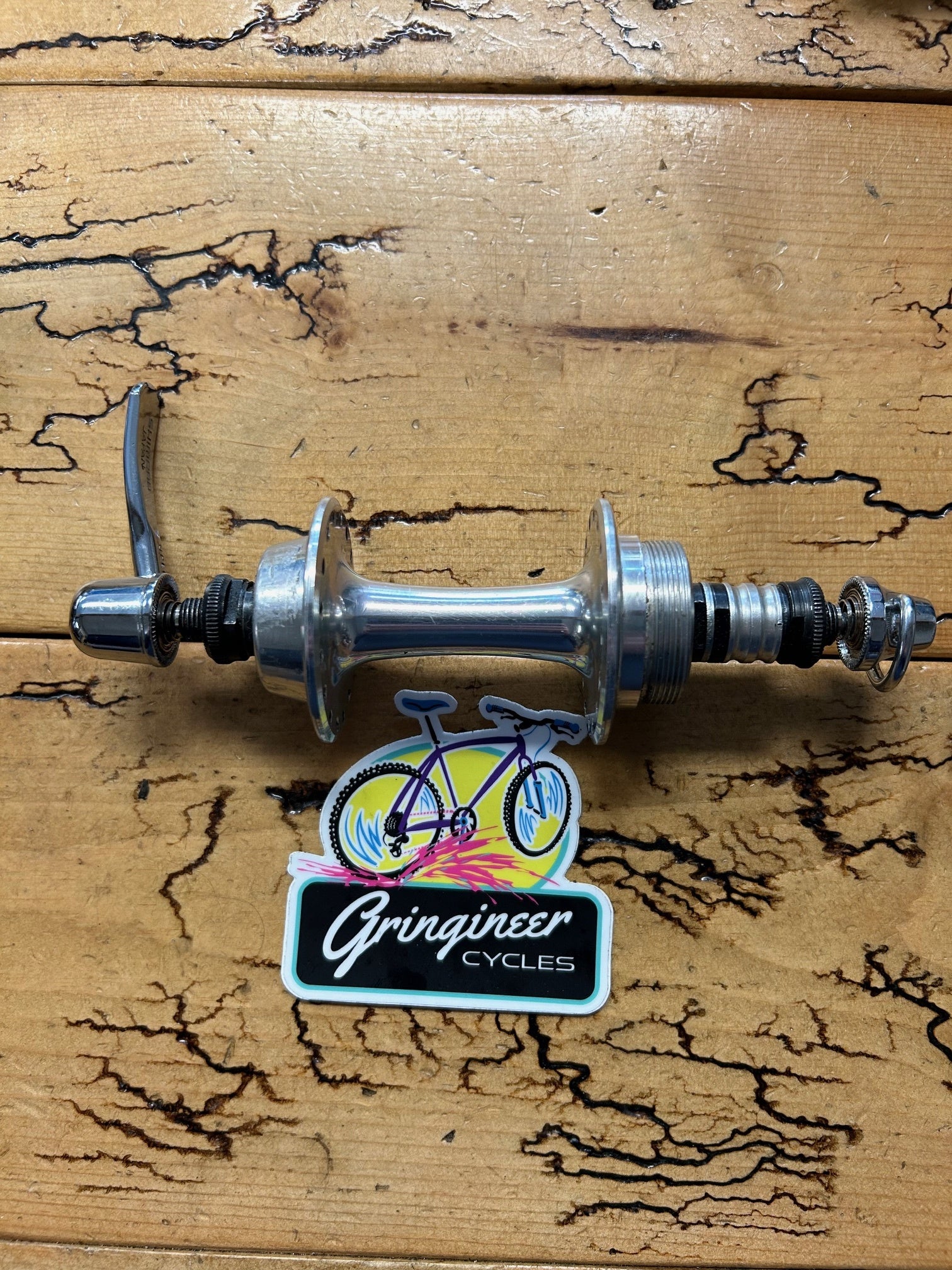 Shimano Dura Ace FH-7400 32 Hole Rear Hub With Skewer – Gringineer