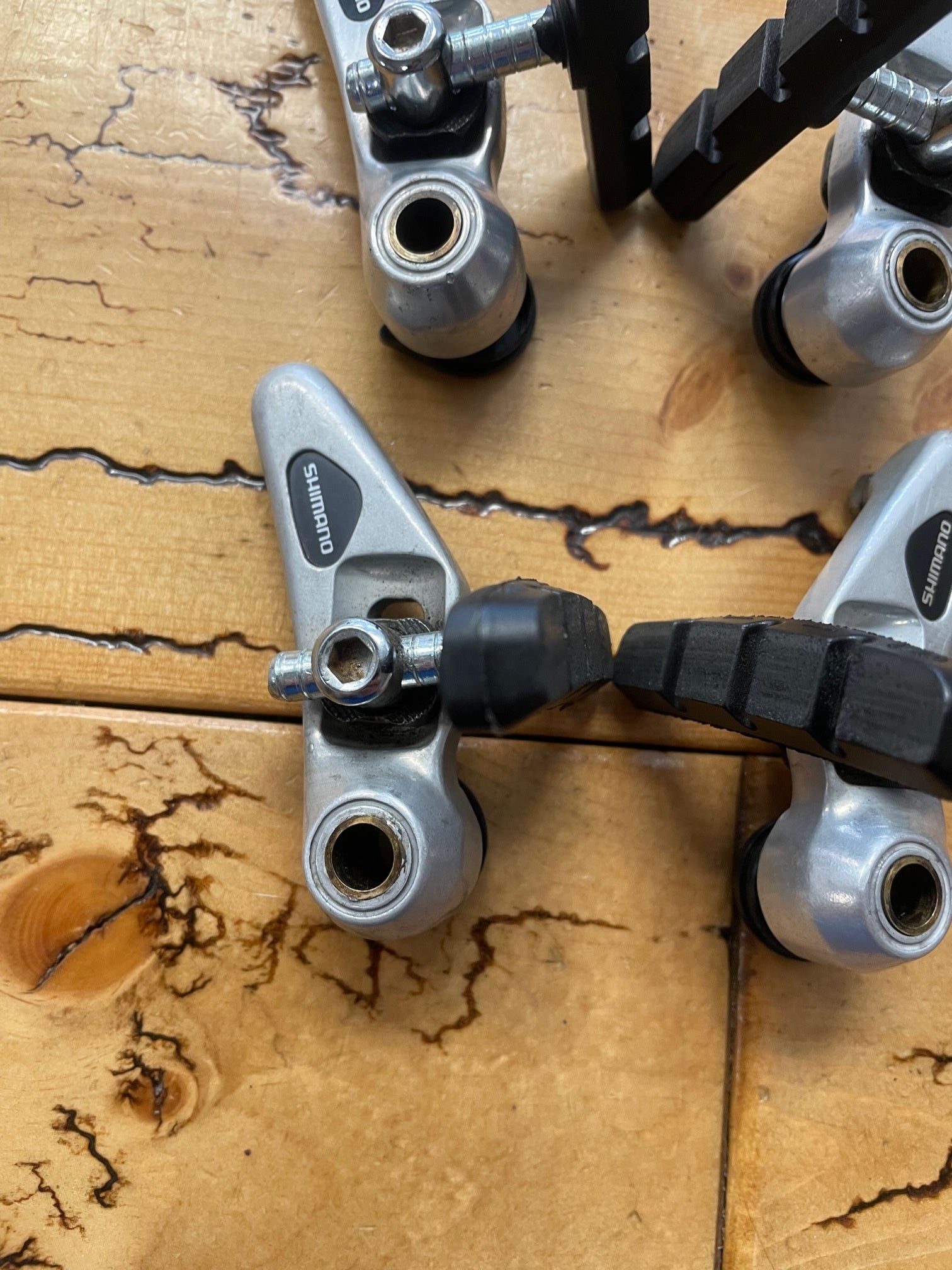 Shimano Deore DX Silver BR-M650 Cantilever Brake Set – Gringineer