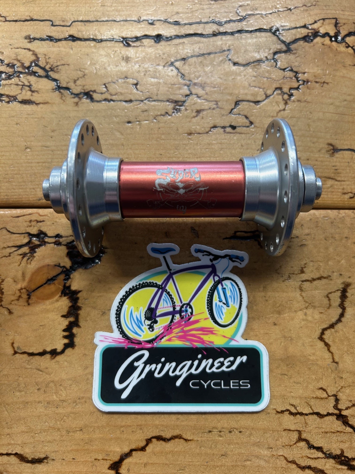 Nuke Proof Super Fly Orange 32 Hole Front Hub – Gringineer Cycles