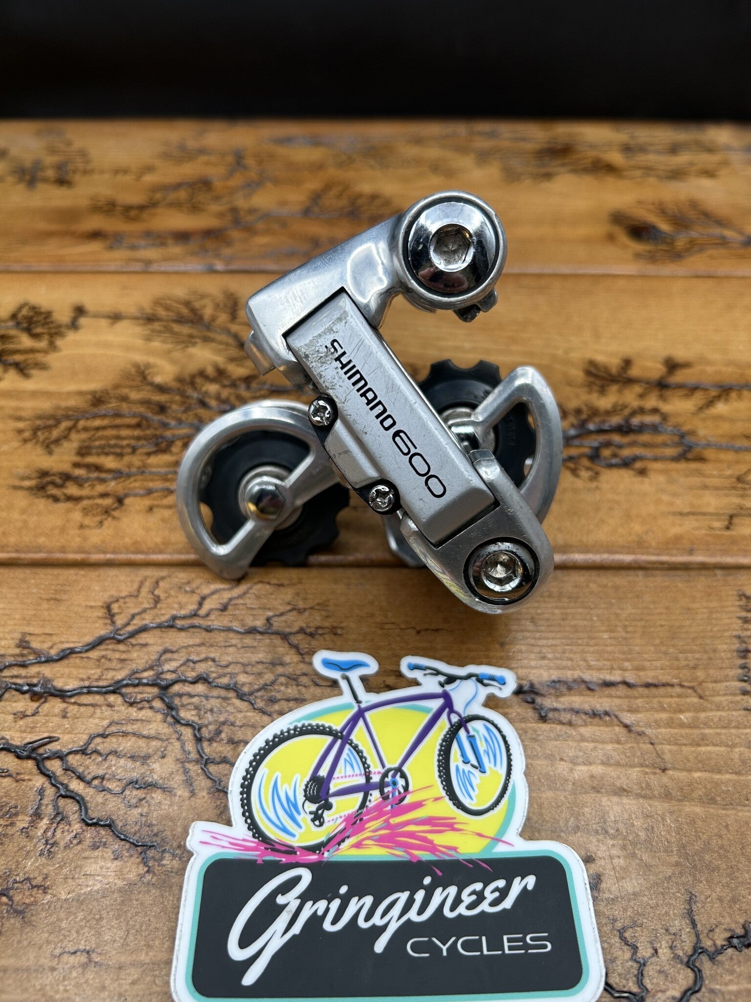 Shimano 600 RD-6207 Short Cage Rear Derailleur – Gringineer Cycles