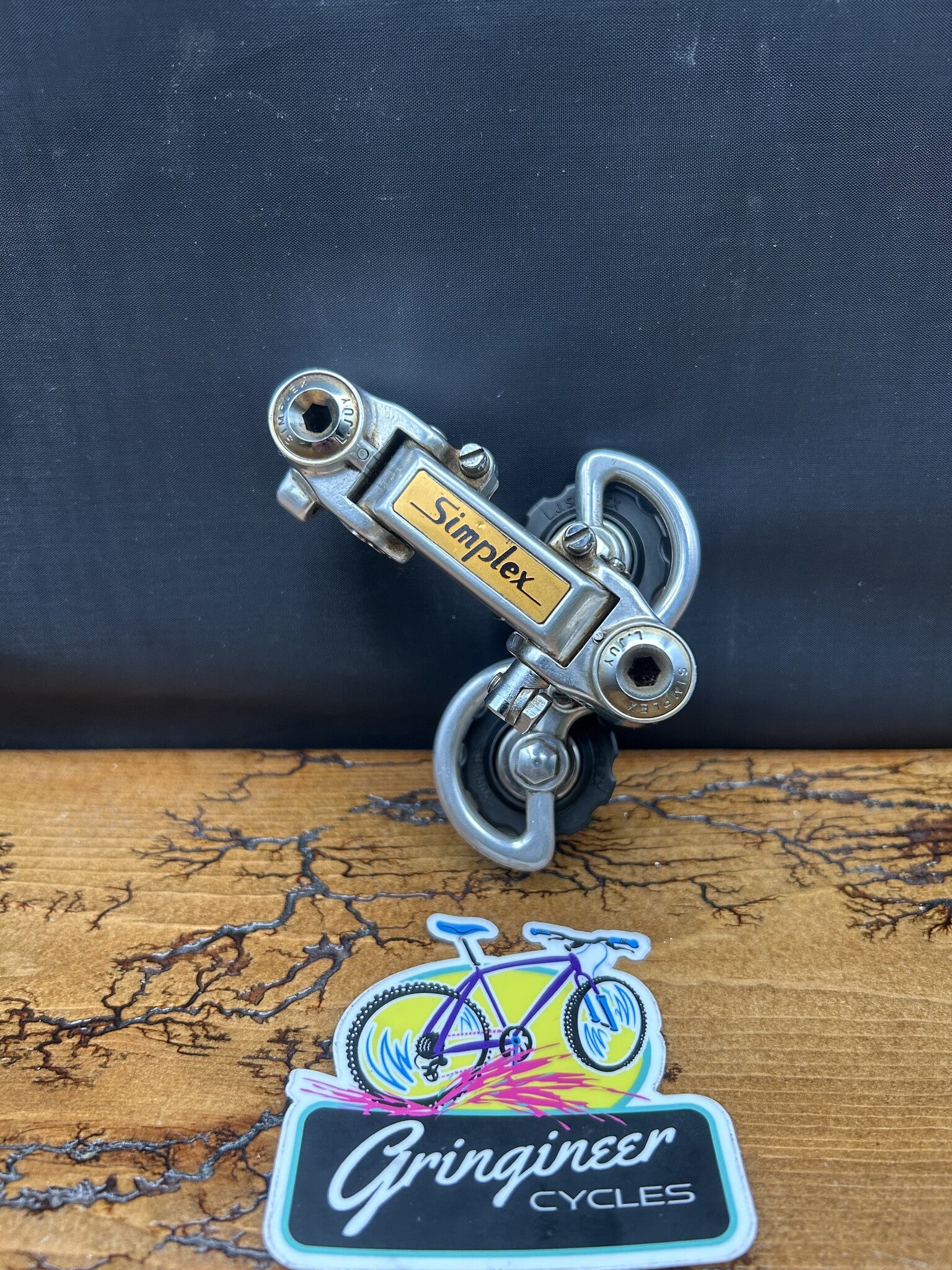Simplex SLJ 5000 Silver Short Cage Rear Derailleur – Gringineer Cycles