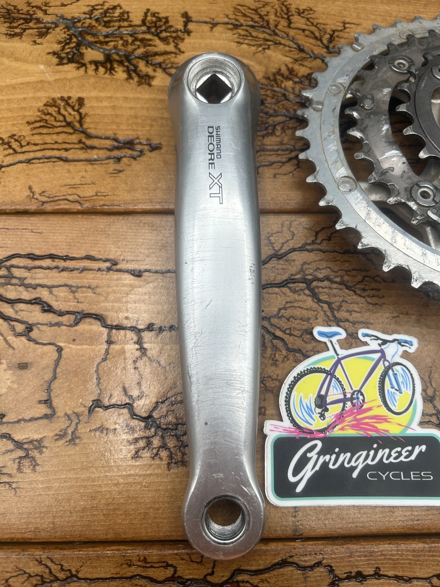Shimano Deore XT FC-M739 175mm 42/32/22 Crankset – Gringineer Cycles