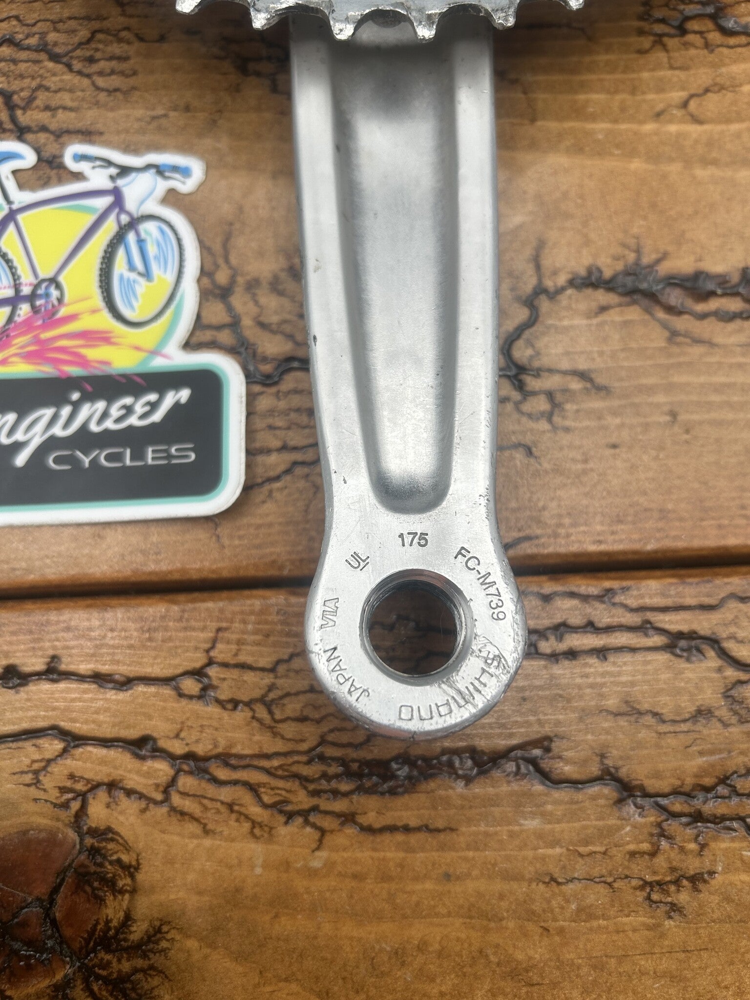 Shimano Deore XT FC-M739 175mm 42/32/22 Crankset – Gringineer Cycles