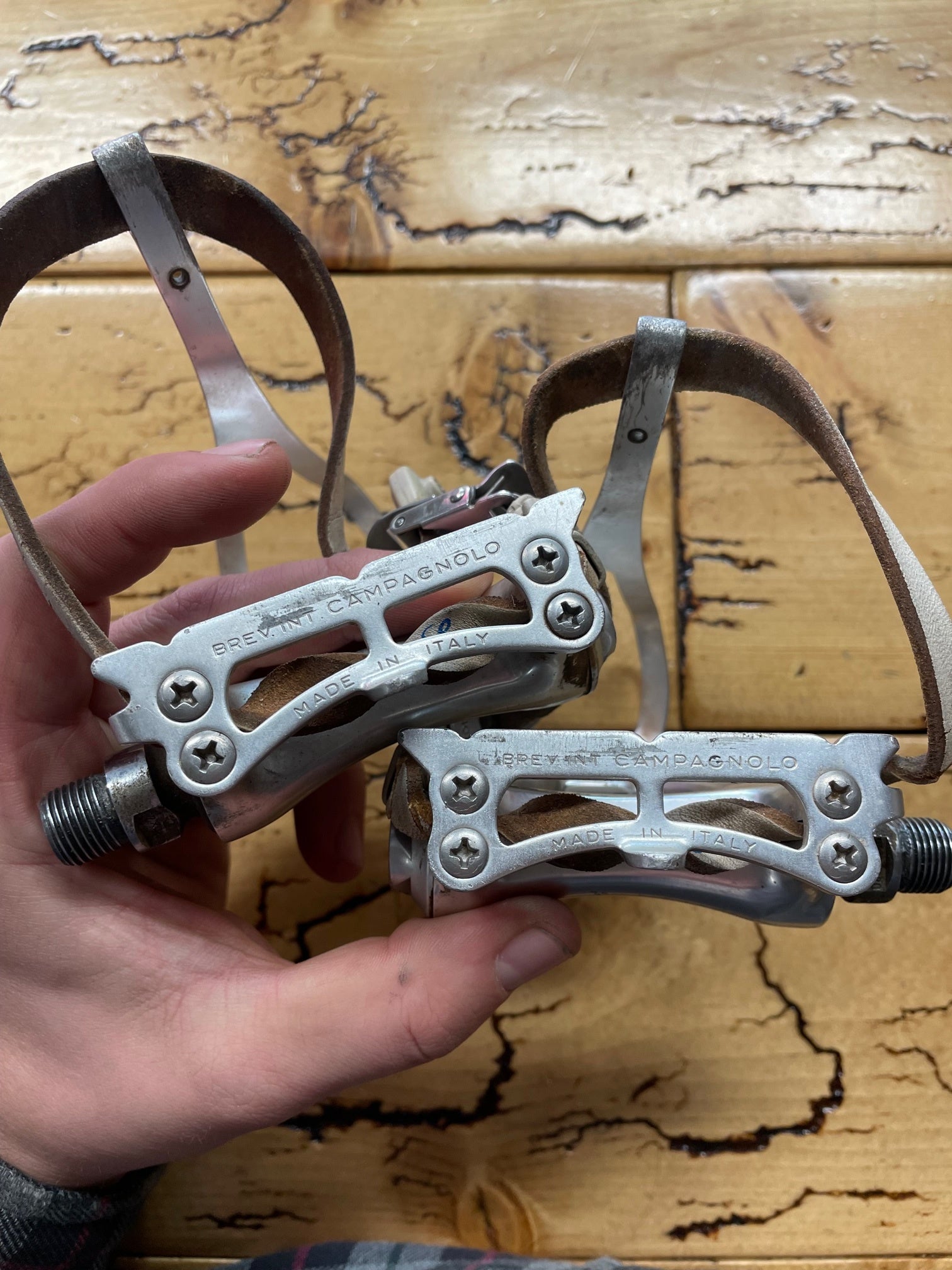 Campagnolo C Record 305/501 Pedals – Gringineer Cycles