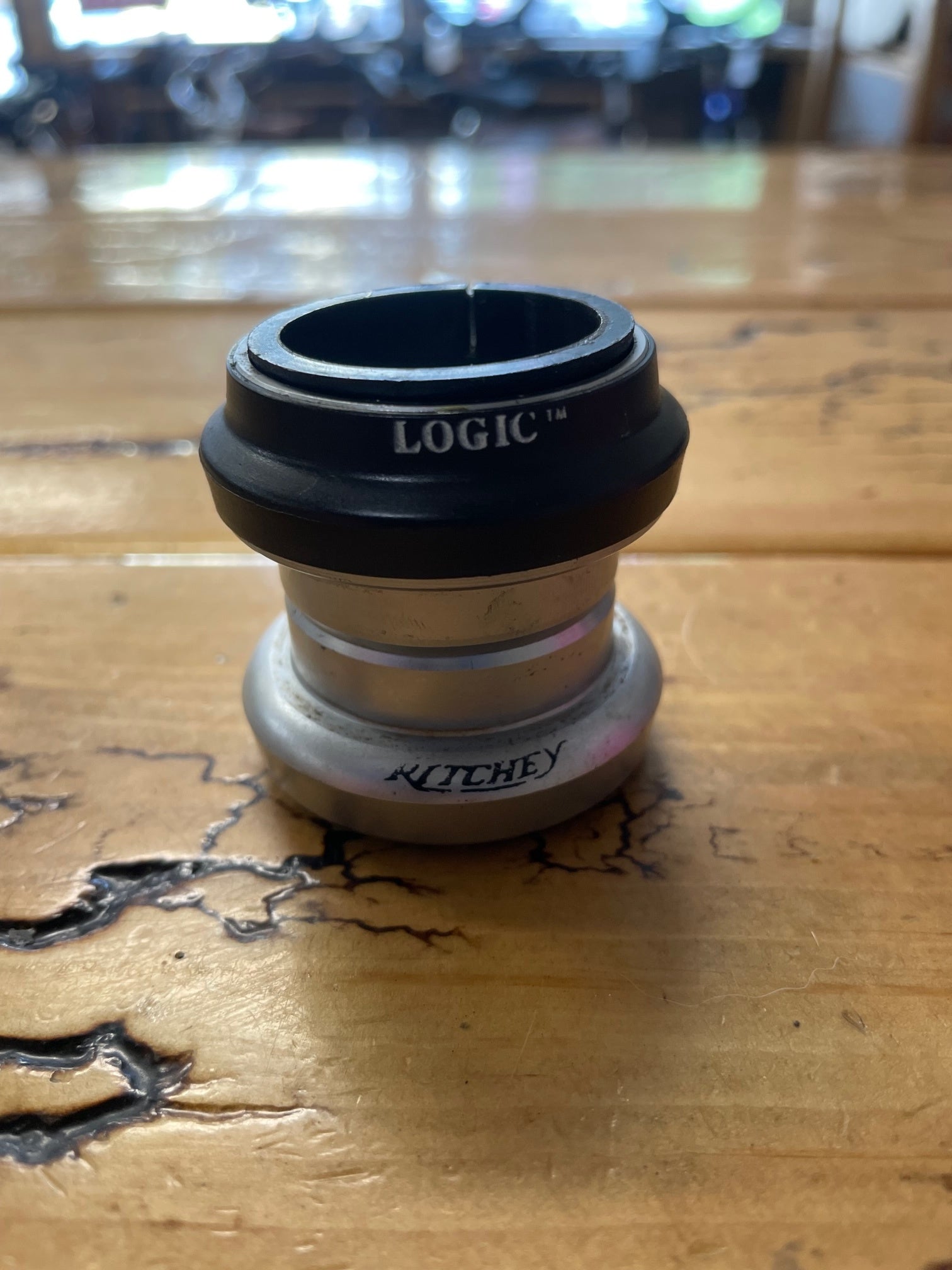 Ritchey Logic 1 1/8 Threadless Silver and Black Headset