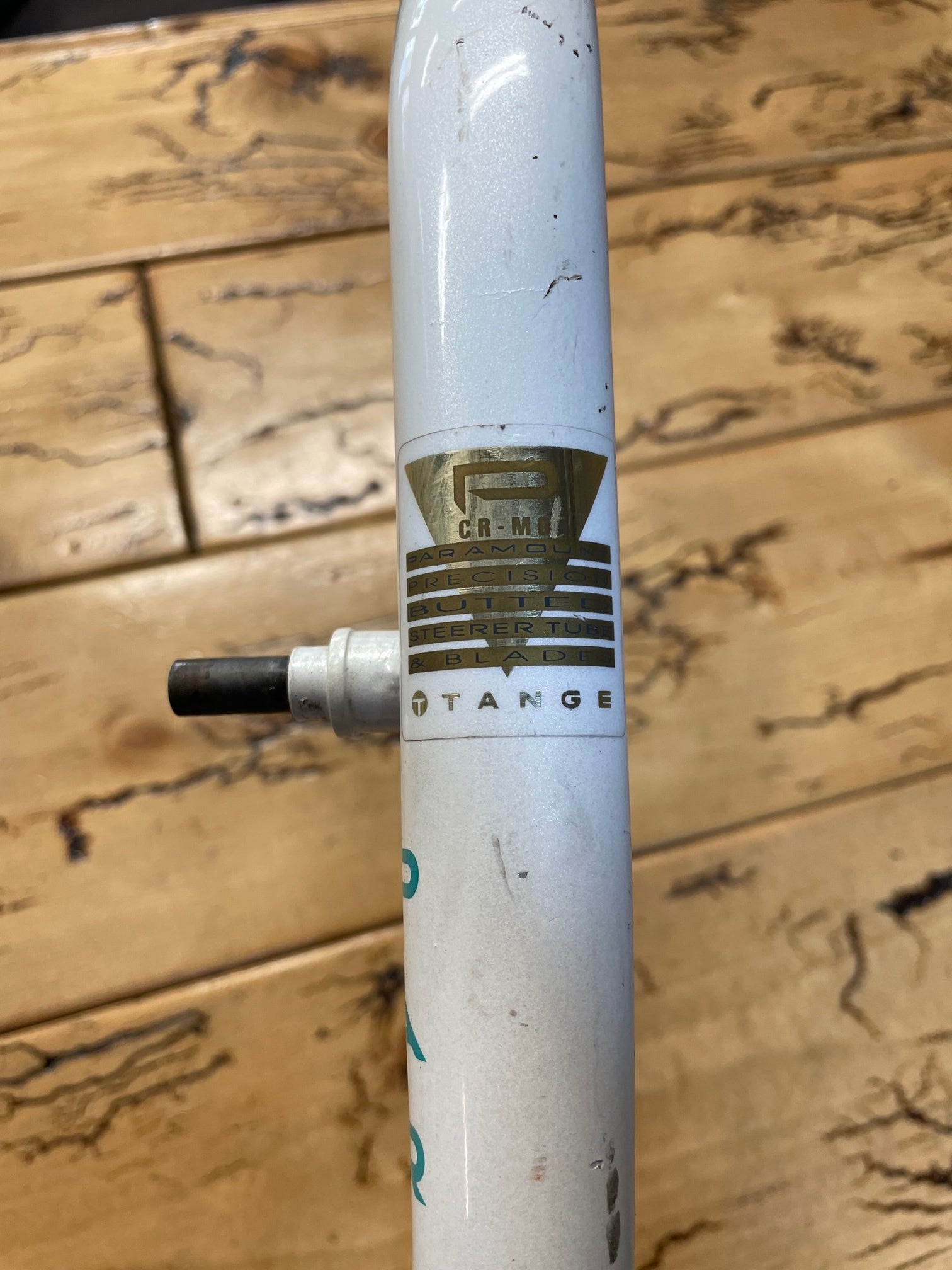 Schwinn Paramount White MTB 1 1/8 Threaded Tange Cr Mo Fork