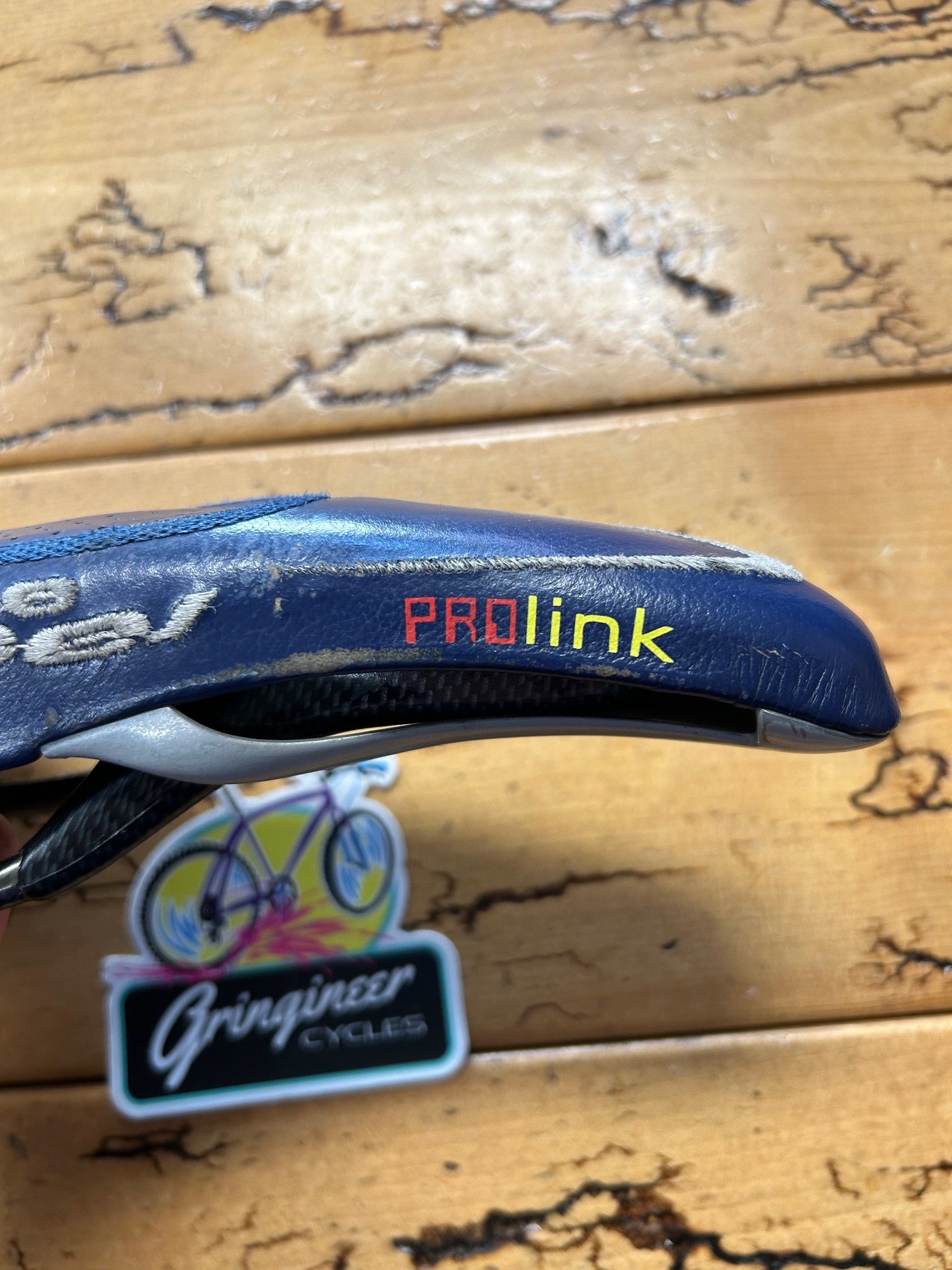 Selle Italia Prolink Blue Genuine Gel Saddle – Gringineer Cycles