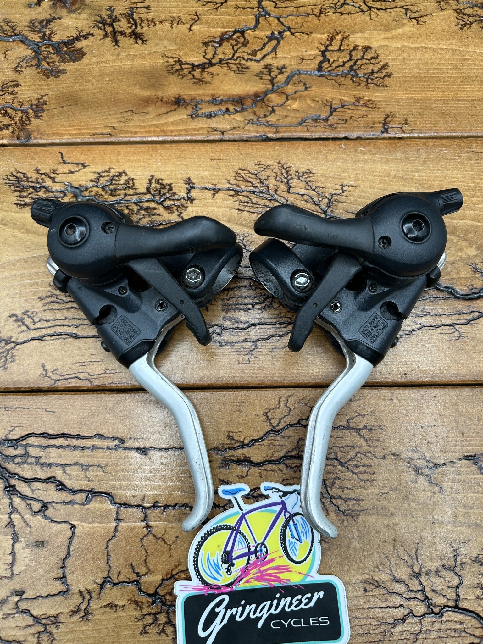 Shimano Deore XT ST-M737 3x8 Shifter Brake Lever Set – Gringineer