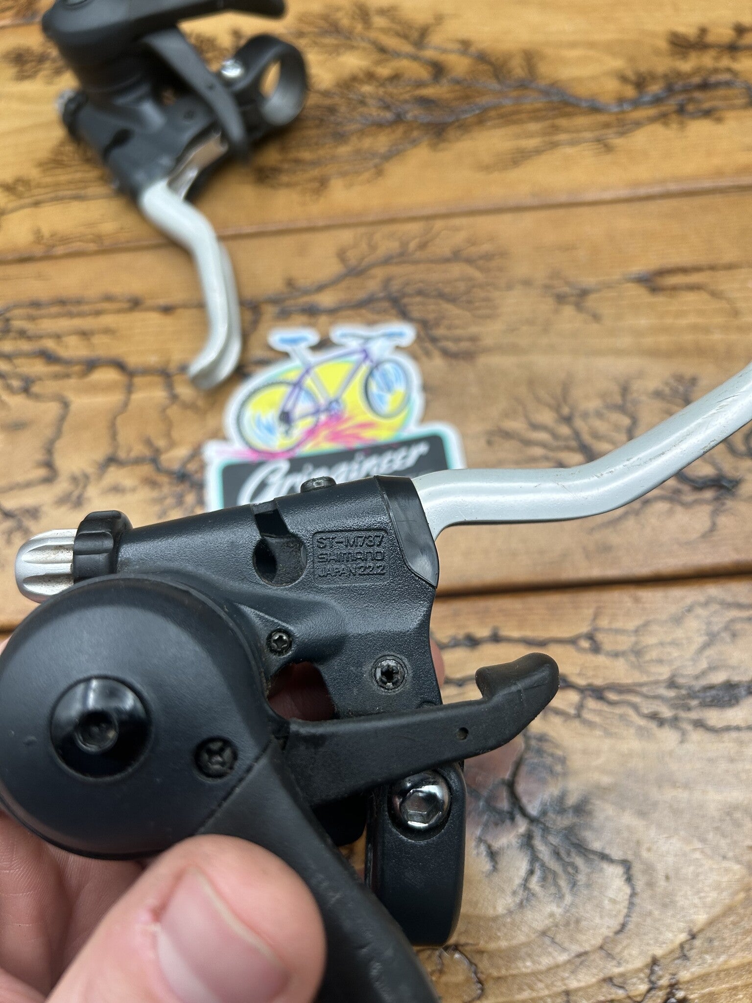 Shimano Deore XT ST-M737 3x8 Shifter Brake Lever Set – Gringineer