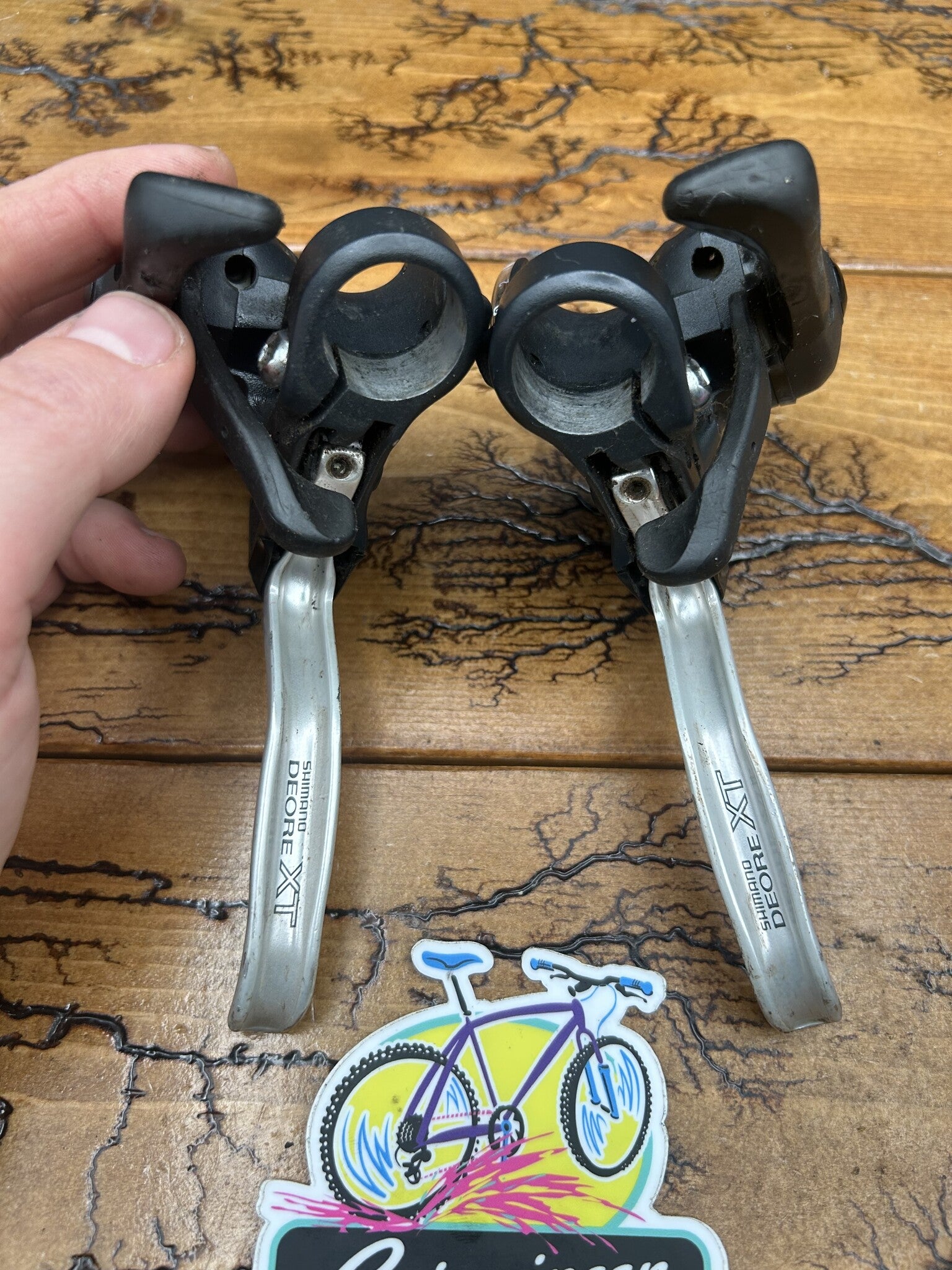 Shimano deore XT シフター 前後セット 楽天市場】シマノ deore xtシフトレバーの通販