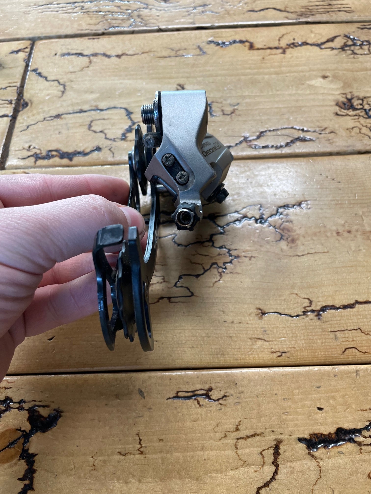 Shimano Deore LX RD-M571 9 Speed Rear Derailleur – Gringineer Cycles