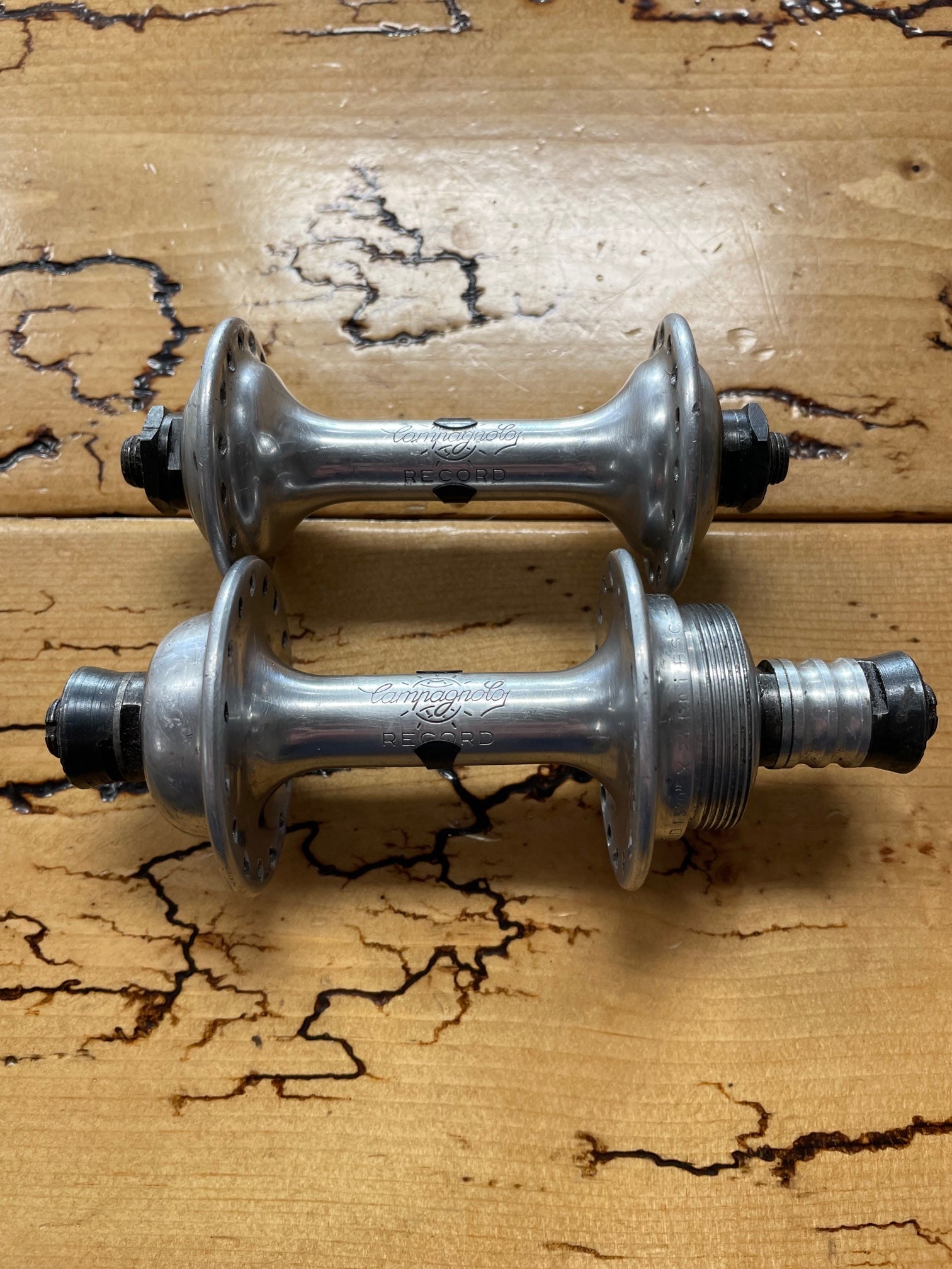 Campagnolo Record 1034 Hub Set – Gringineer Cycles