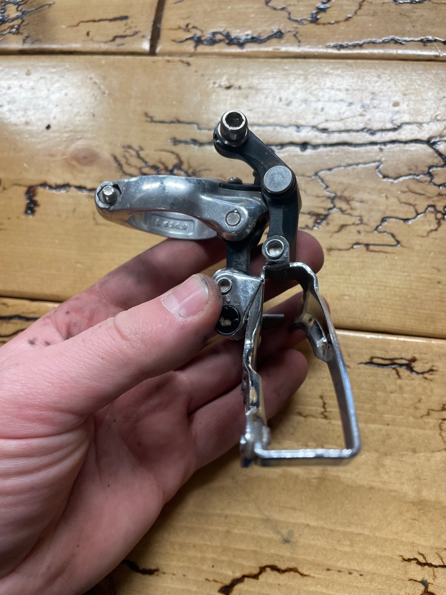 Shimano Deore XT FD-M737 34.9mm Clamp Bottom Pull Front Derailleur
