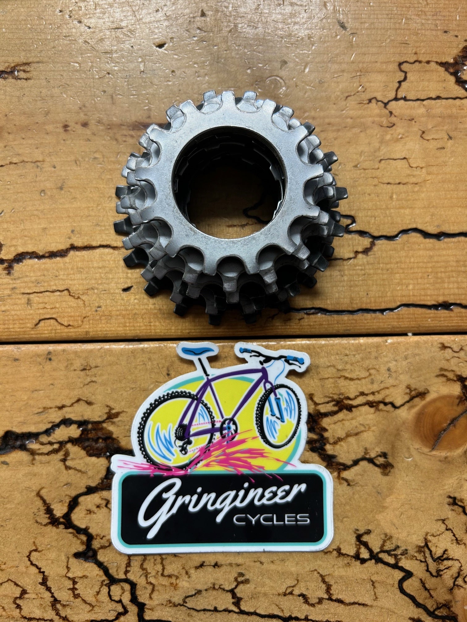 Shimano 13-19 Tooth 6 Speed Uniglide Cassette – Gringineer Cycles
