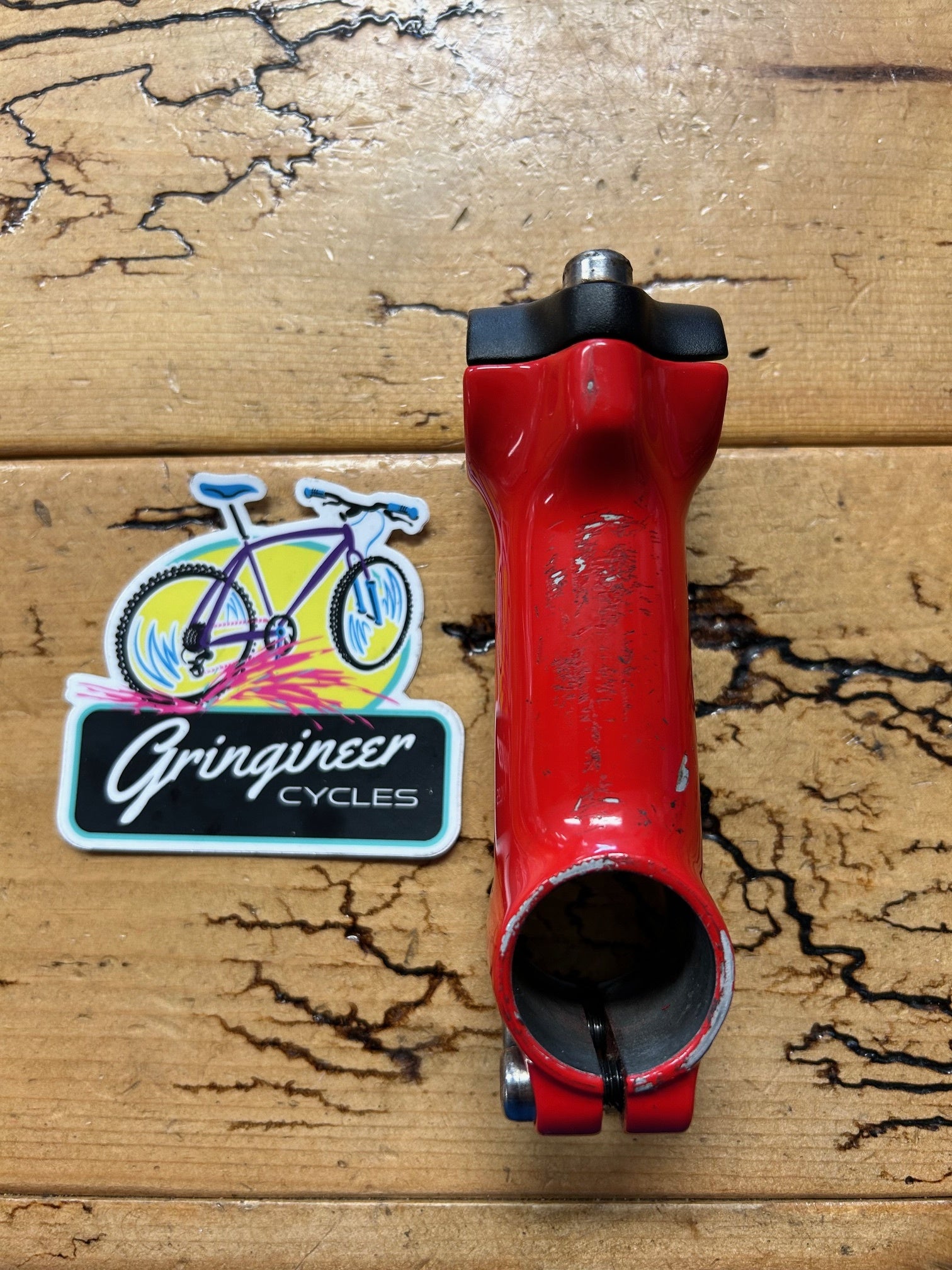 Specialized 90mm Red 1 1/8 25.4mm Threadless Stem – Gringineer Cycles