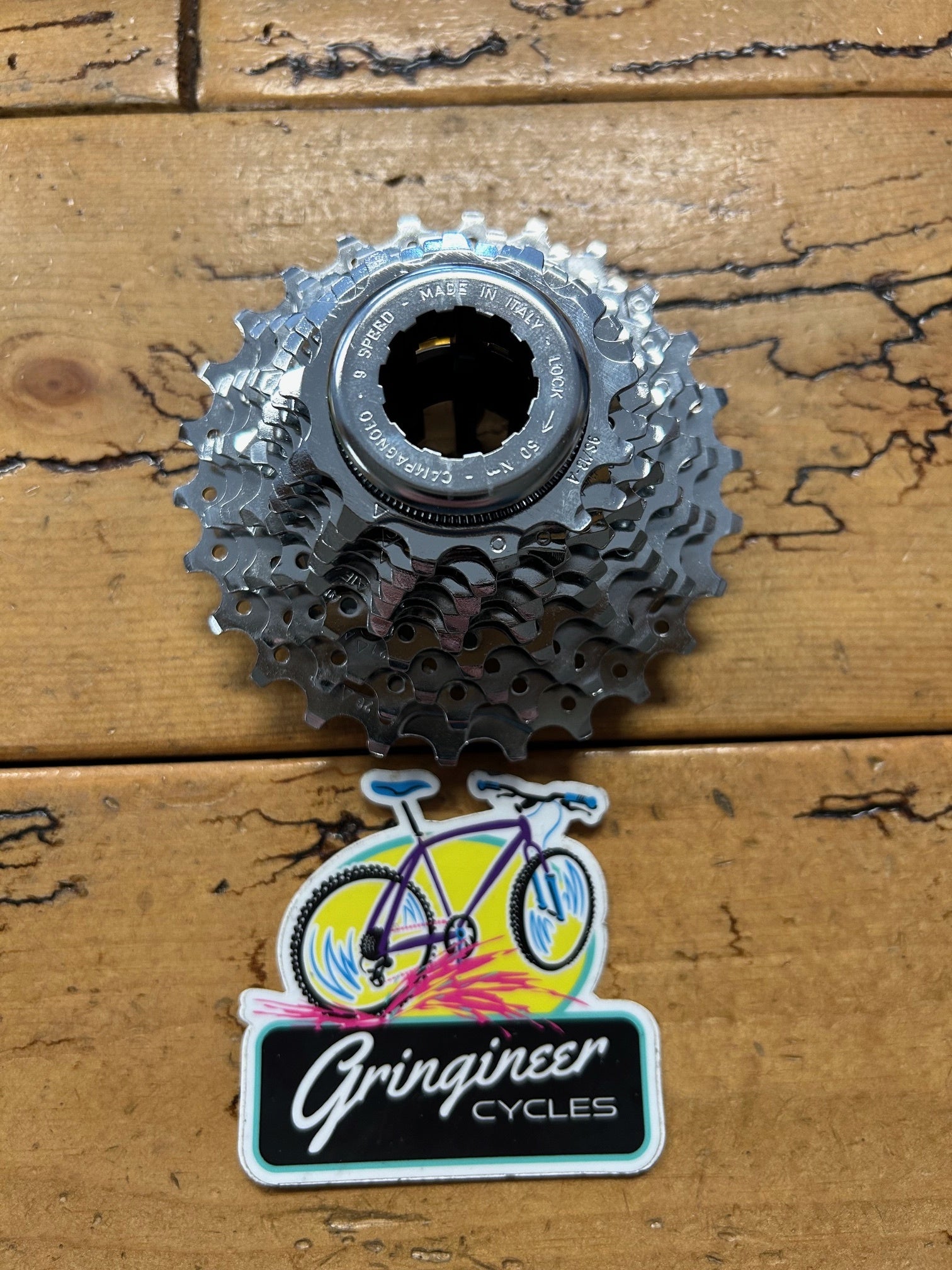 Campagnolo 9 Speed EXA Drive 13-26 Cassette NOS – Gringineer Cycles