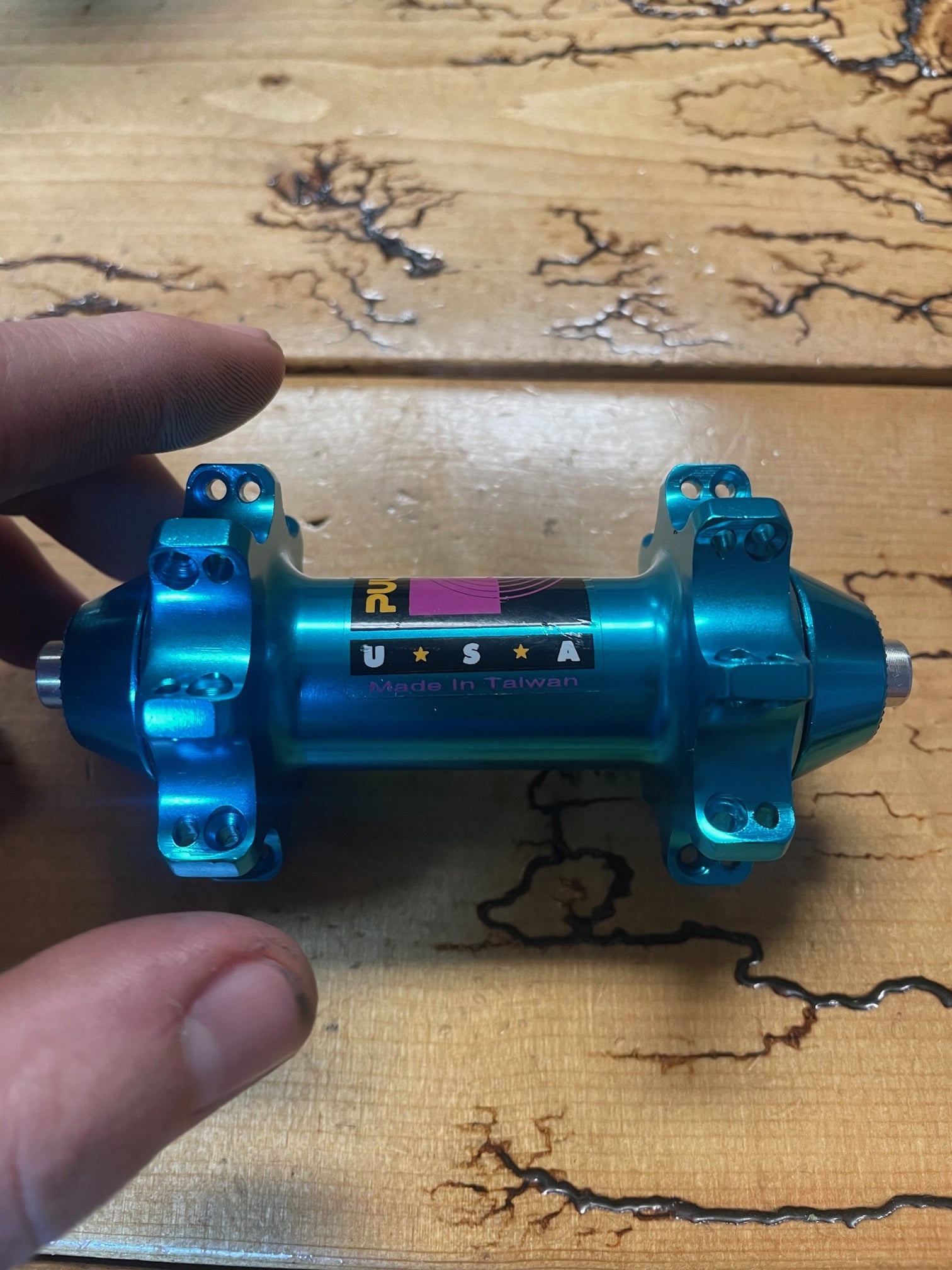 Trancing Pulse 凛 SP Pulstar Blue Anodized 32 Hole QR Front Hub NOS – Gringineer Cycles