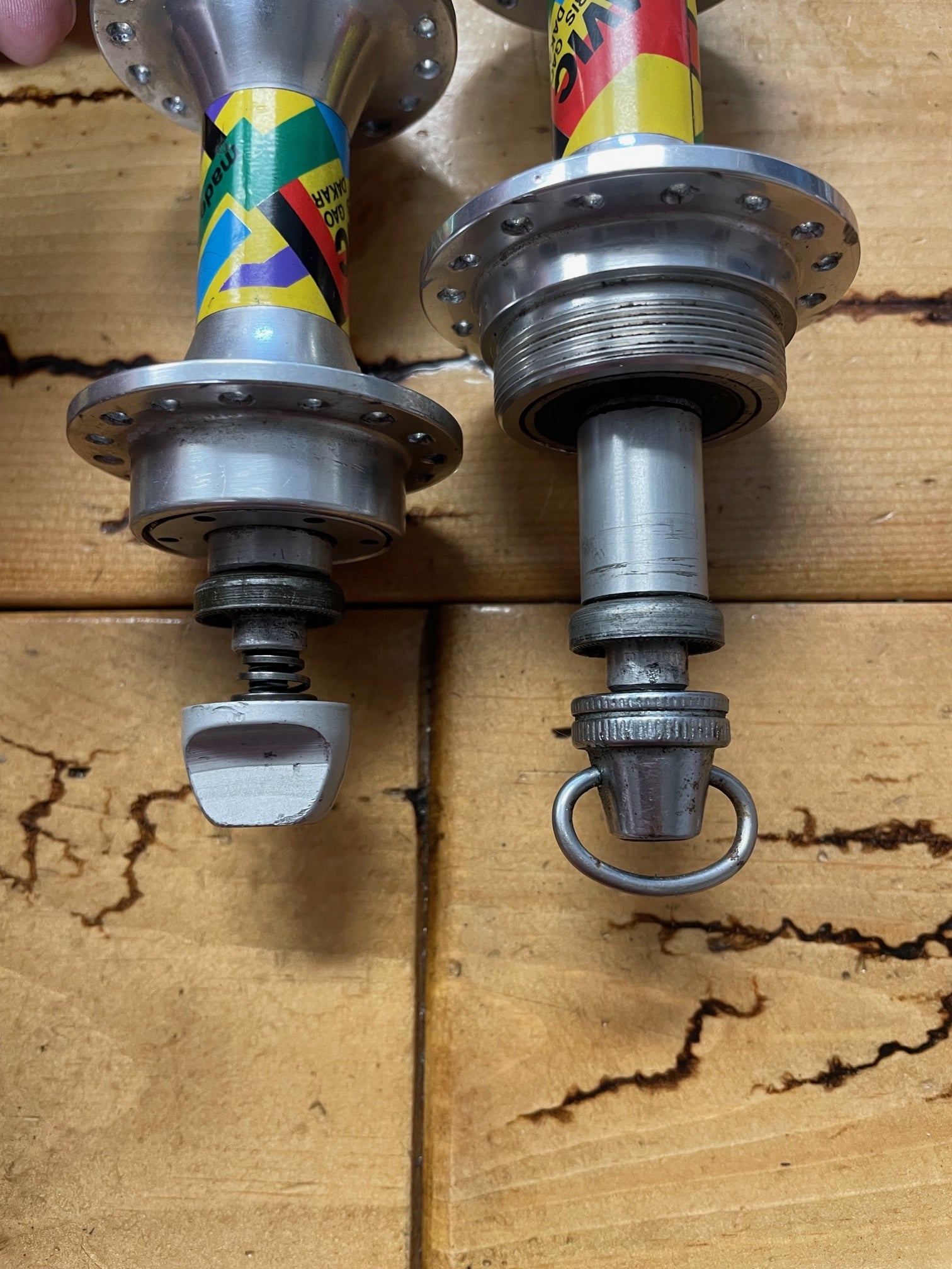 Mavic Paris Gao Dakar Silver Hub Set – Gringineer Cycles