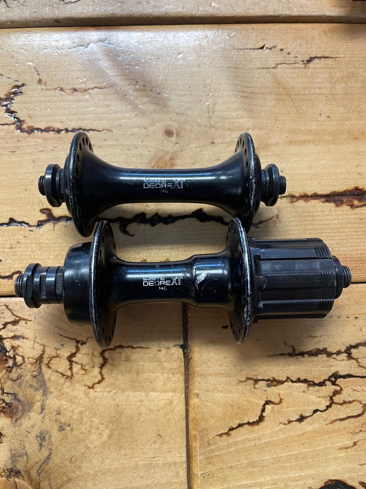 Shimano Deore XT M730 Black Hub Set – Gringineer Cycles