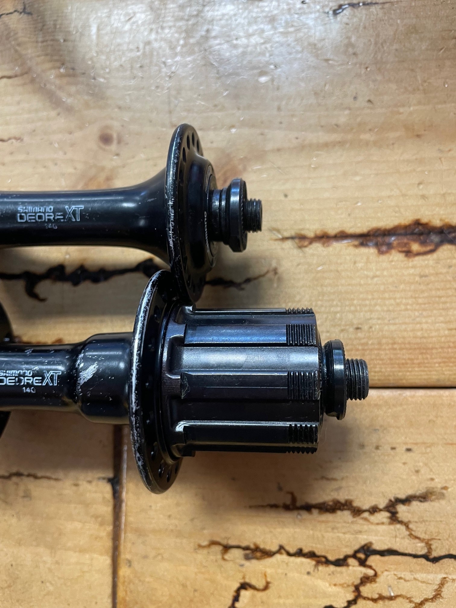 Shimano Deore XT M730 Black Hub Set – Gringineer Cycles
