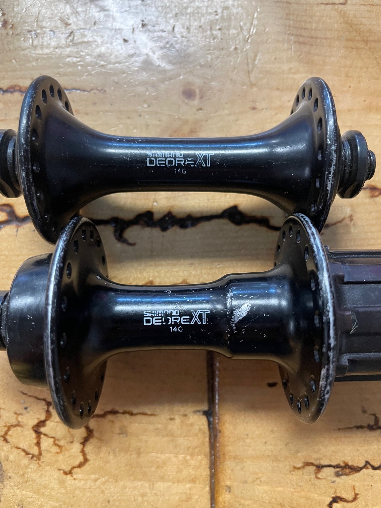 Shimano Deore XT M730 Black Hub Set – Gringineer Cycles