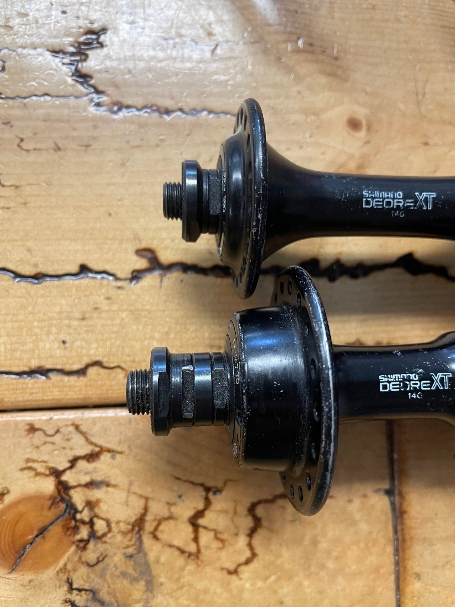 Shimano Deore XT M730 Black Hub Set – Gringineer Cycles