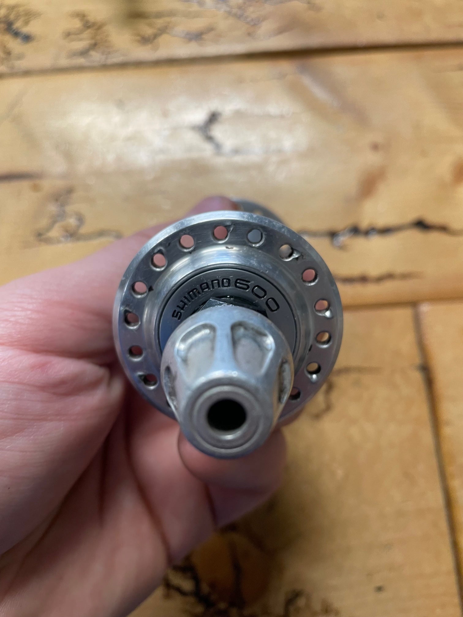 SHIMANO 600 HB-6207 ホイールセット チューブラー SHIMANO 600 HB