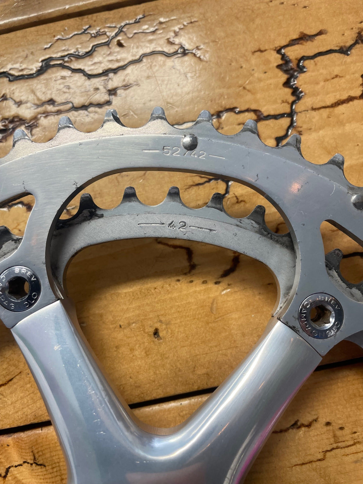 Pedivella Campagnolo Chorus 172.5mm Con Guarnitura 52-42 – Originale, Usato Ma Come Nuovo! - Foto 6